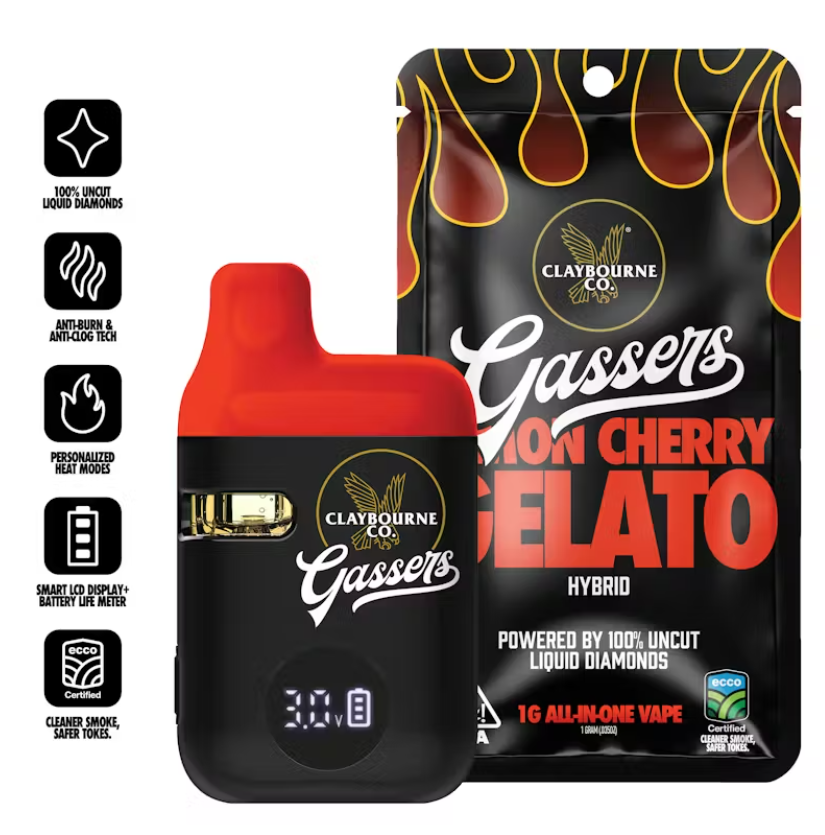 Gassers Lemon Cherry Gelato