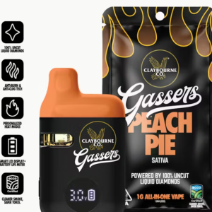 Gassers Peach Pie