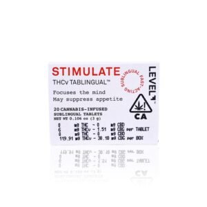 Tablingual Stimulate Thcv Tablets