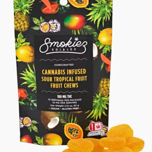 Thcv Sour Tropical Fruit Chews