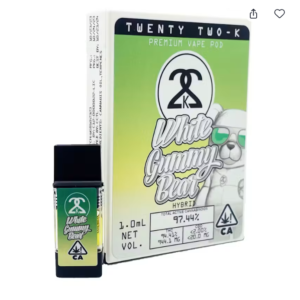 WHITE GUMMY BEAR POD 1G D5