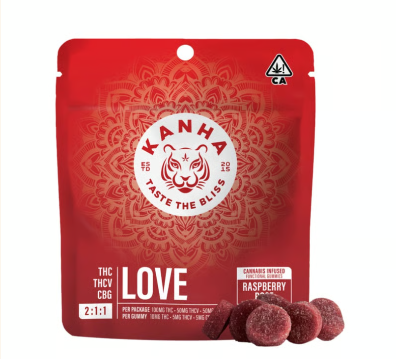 NANO LOVE RASPBERRY ROSE 2:1:1 GUMMIES S2